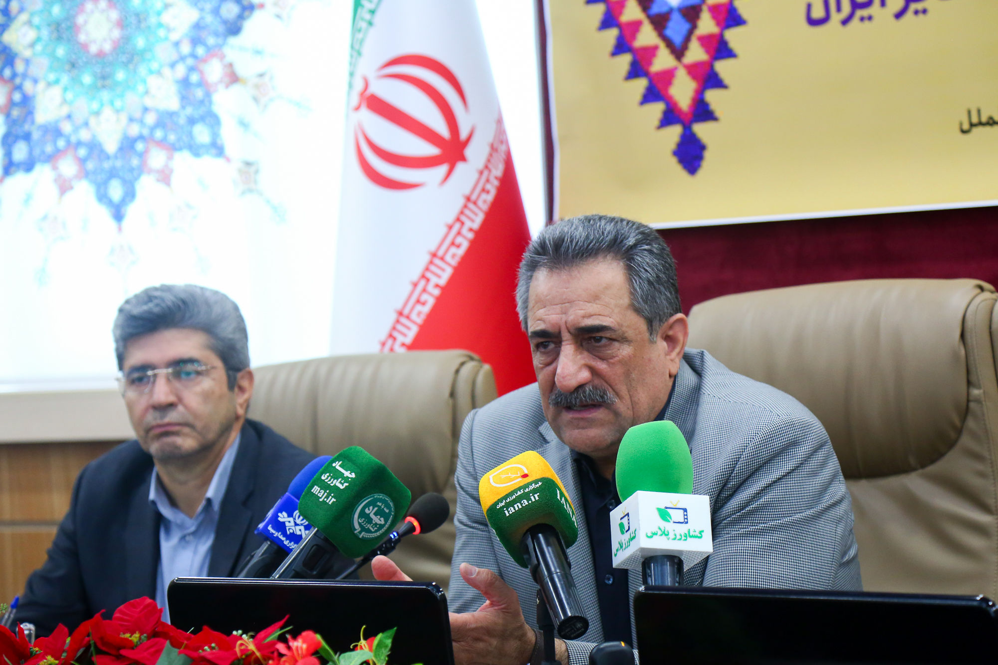  نشست خبری رئیس سازمان امور عشایر 