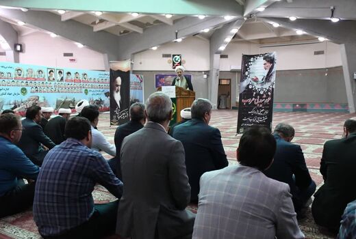 برگزاری مراسم سالگرد ارتحال امام خمینی (ره) و گرامیداشت قیام ۱۵ خرداد در سازمان جهاد کشاورزی آذربایجان شرقی