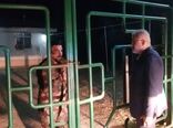بازدید شبانه عباسعلی نوبخت از ایست و بازرسی حوزه استحفاظی اداره کل منابع طبیعی مازندران (ساری)