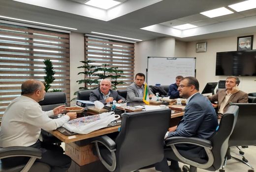 نشست مدیر توسعه بازرگانی سازمان جهاد کشاورزی استان قزوین با معاون توسعه بازرگانی وزارت جهاد کشاورزی