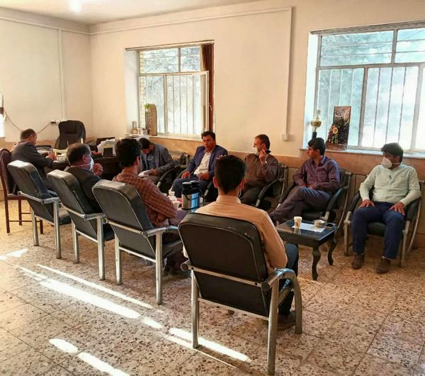  برگزاری شورای اداری مدیریت جهادکشاورزی شهرستان خانمیرزا 