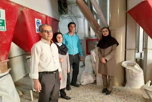 حضور  یاوران تولید در کارخانه تولید مالت جو چهارمحال و بختیاری