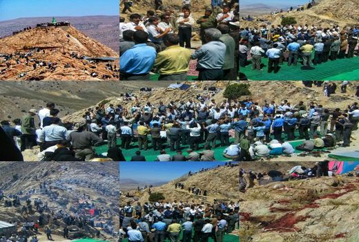 مراسم شکرگزاری اهالی روستای نامانلو