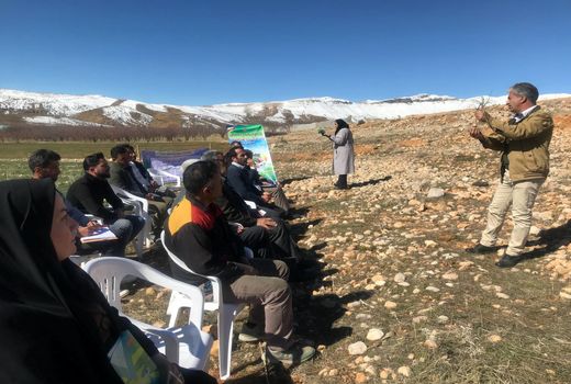 کاروان ترویجی در سپیدان با محوریت گیاهان دارویی برگزار شد