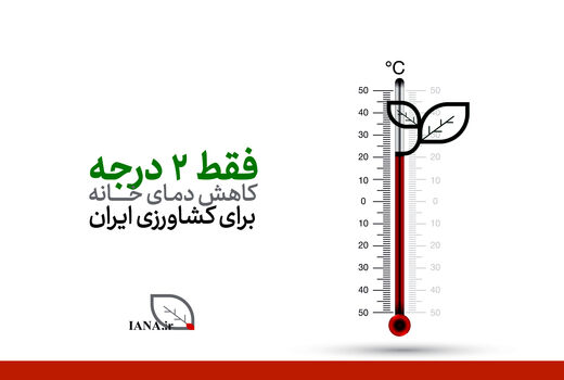 فقط دو درجه