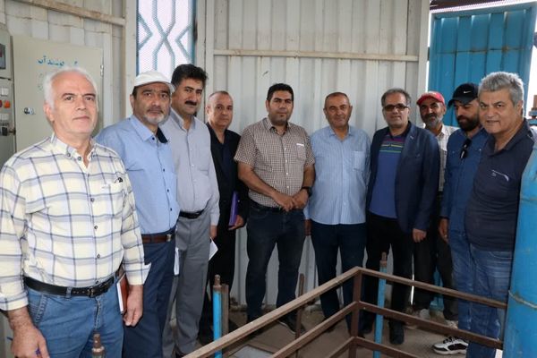 بازدید از طرح‌های آبیاری نوین عمومی در قزوین