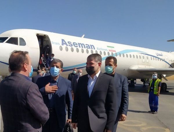 وزیر جهاد کشاورزی وارد ایلام شد