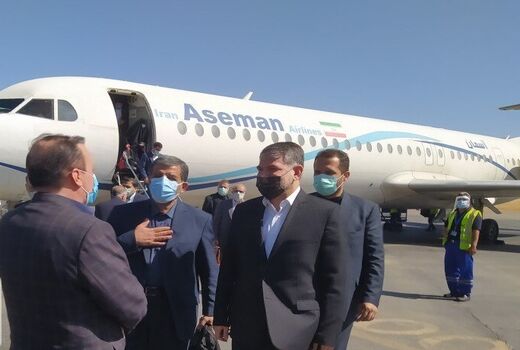 وزیر جهاد کشاورزی وارد ایلام شد