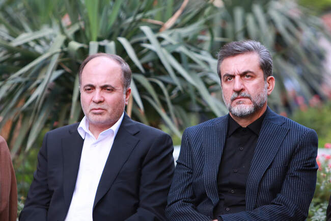  آیین بزرگداشت ارتحال امام خمینی (ره) در محل وزارت جهاد کشاوزری  