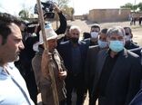 بازدید وزیر جهاد کشاورزی از قشلاقات عشایری شهرستان زرنده در استان مرکزی