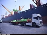 تخلیه سومین کشتی تجاری بزرگ برنج هندی در بندر بوشهر