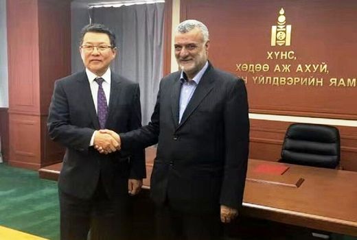 کارگروه مشترک همکاری های ایران و مغولستان تشکیل می شود