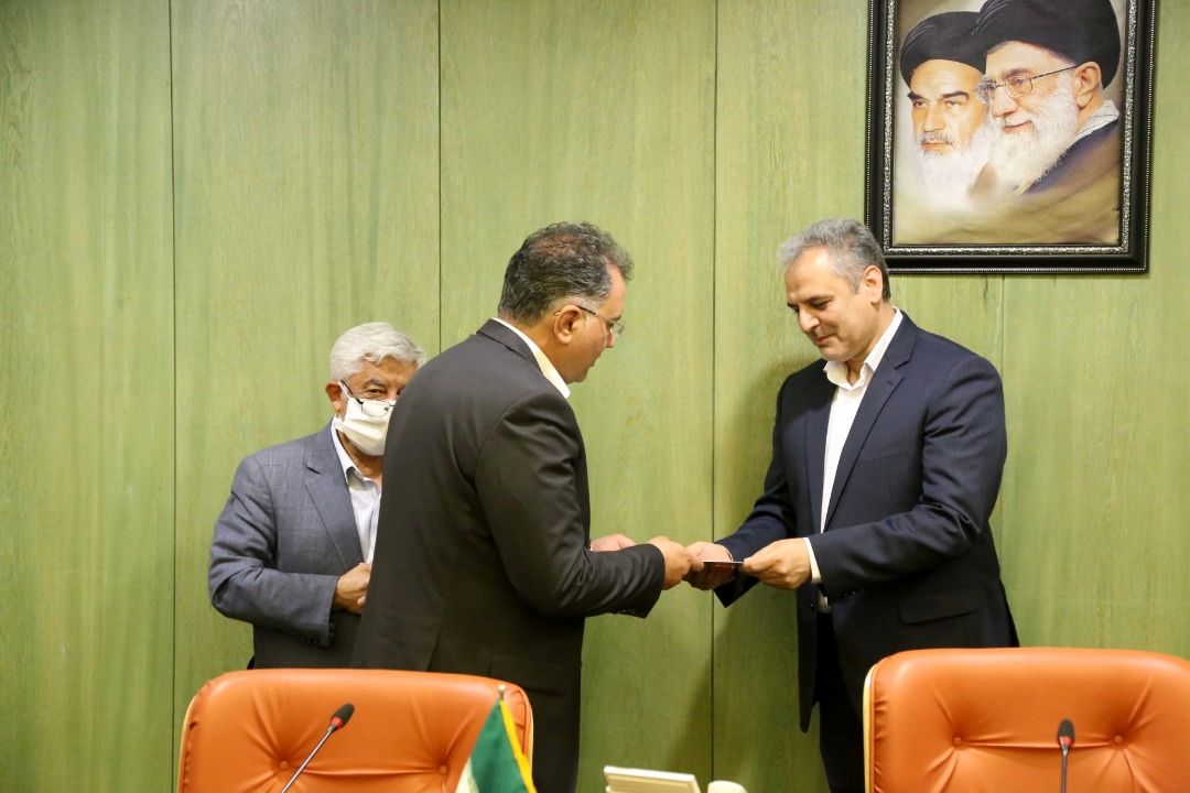 معارفه مدیرکل امور استان ها و رئیس اداره  مجامغ و شرکت ها