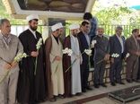 مراسم غبارروبی و عطرافشانی گلزار شهدا شهر کرمانشاه