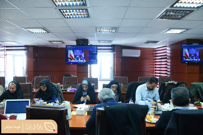  نشست خبری رئیس سازمان دامپزشکی و آیین رونمایی از استودیو رسانه ای سازمان دامپزشکی کشور 