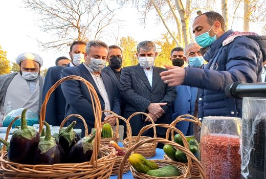 بازدید وزیر جهاد کشاورزی از شرکت کشت و صنعت جوین