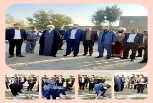 گلخانه سبزی و صیفی در شهرستان قرچک کلنگ زنی شد