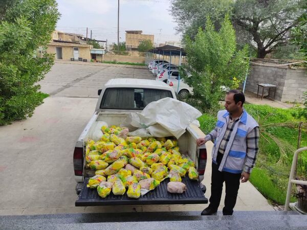 معدوم سازی 250 کیلوگرم مرغ منجمد غیرقابل مصرف انسانی در دزفول