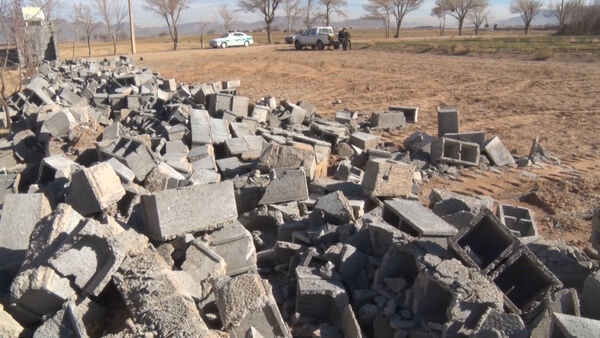 تخریب ۸ ویلای غیرمجاز در مبارکه