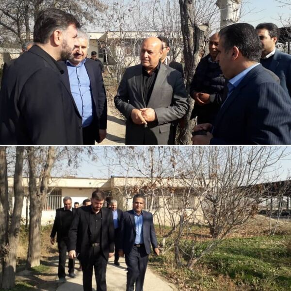 بازدید معاون اقتصادی استانداری از یک واحد دامداری در شهریار