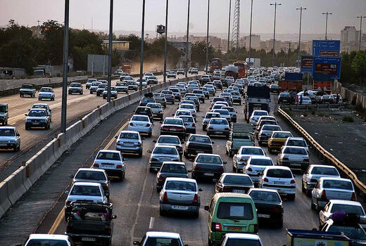 افزایش 10 درصدی ترددهای جاده ای از دیشب