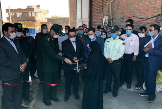 افتتاح واحد فرآوری کشمش به مناسبت گرامیداشت هفته دفاع مقدس در بناب