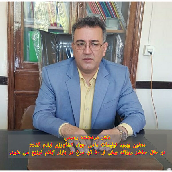 توزیع روزانه ۵۰ تن مرغ در بازار ایلام