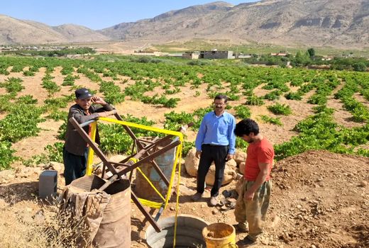 مرمت و لایروبی 6 رشته قنات در اقلید