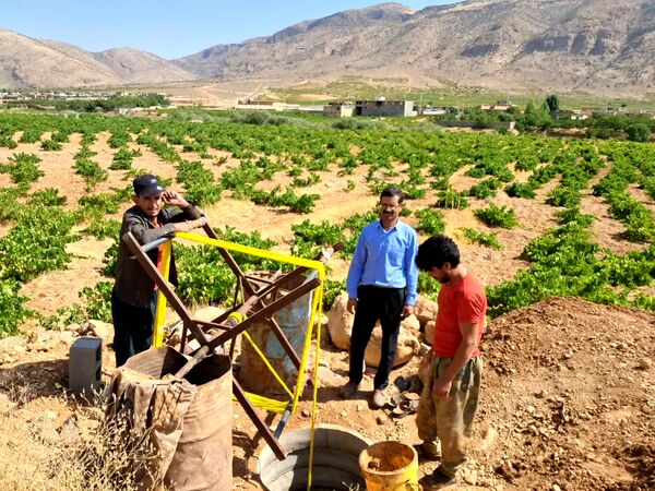 مرمت و لایروبی 6 رشته قنات در اقلید
