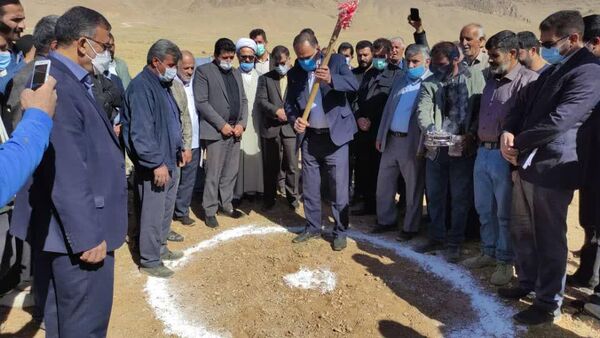 کلنگ احداث مجتمع دامپروری شهر گهرو به زمین زده شد 