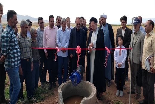 افتتاح سامانه نوین آبیاری کم فشار در بخش یامچی مرند