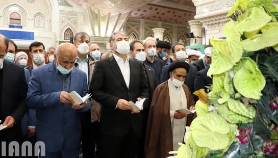 تجدید میثاق مدیران و کارکنان وزارت جهاد کشاورزی با آرمان‌های امام راحل