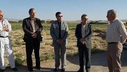 بهره برداری از استخرهای ذخیره آب روستاهای بلان و گلستان