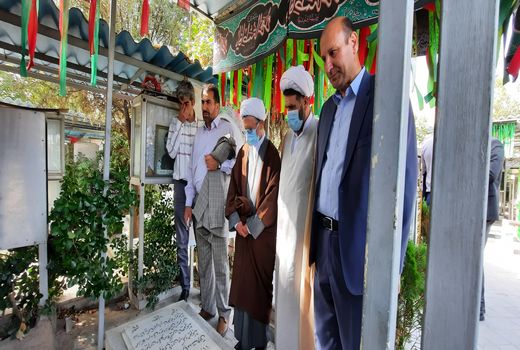 گرامیداشت یاد و خاطره ۱۸۴ شهید سنگرساز بی سنگر استان تهران  