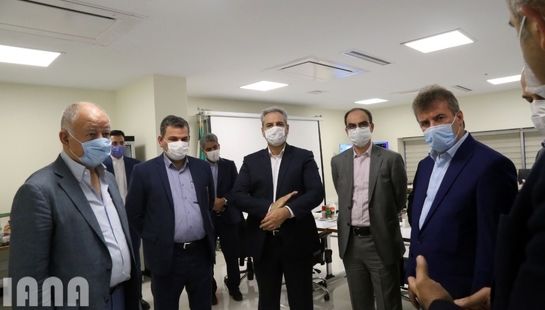 بازدید وزیر جهاد کشاورزی از پالایشگاه شیر ایران و آسیا