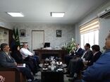 دیدار مدیرشعب بانک کشاورزی استان با سرپرست  سازمان جهاد کشاورزی البرز