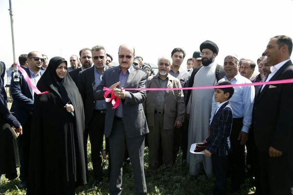 دو طرح آبیاری نوین  به بهره‌برداری رسید