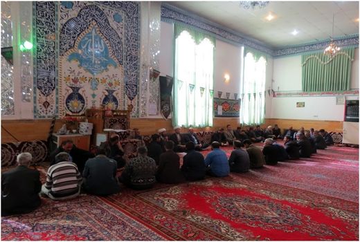 برگزاری جلسه قرارگاه جهاد تبیین با عنوان اهمیت فرهنگ معنوی زکات در روستای چنار شهرستان عجب شیر