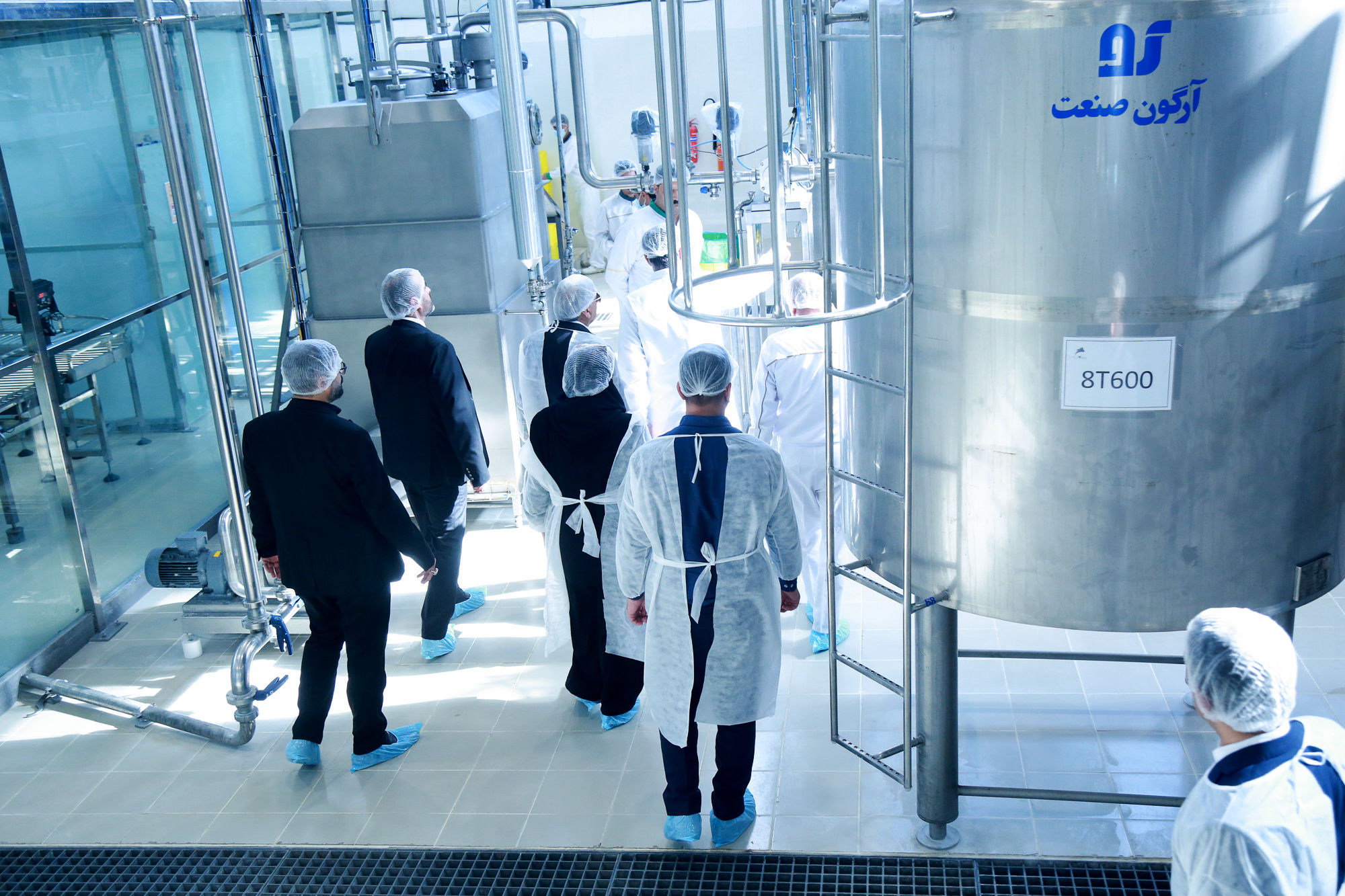  بازدید وزیر امنیت غذایی پاکستان از شرکت شمه شیر 