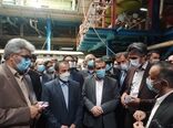 بازدید رئیس سازمان از کارخانه قند قهستان شهرستان درمیان