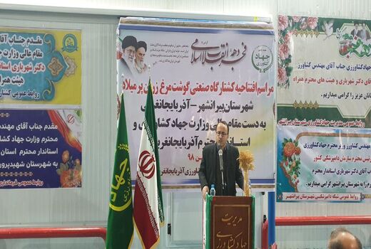 تولید سالانه 2.5 میلیون تن گوشت مرغ در کشور 