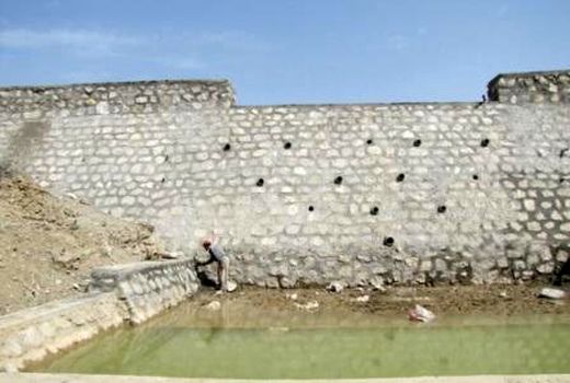 پیشرفت 85 درصدی پروژه آبخیزداری حوزه آبگرم شهرستان سرخه