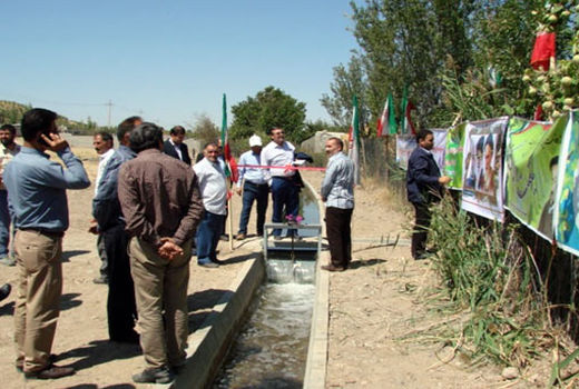 افتتاح 8 پرو‍‍‍‍ژه از طرح های اجرایی آب و خاک در شهرستان اهر