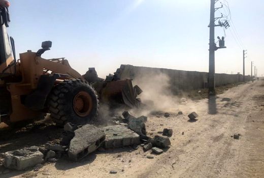 33هکتاراز اراضی کشاورزی رباط کریم از ساخت وسازهای غیرمجاز آزادسازی شد