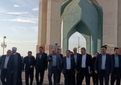 تجدید میثاق معاون وزیر جهاد کشاورزی با آرمان‌های شهدا در سفر به قزوین