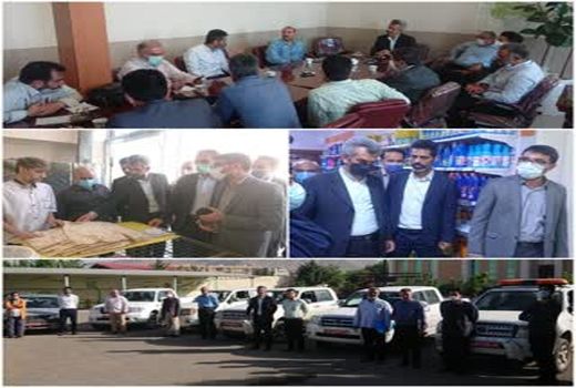 برگزاری مانور امنیت غذایی و نشست فوق العاده کارگروه تنظیم بازار شهرستان آبیک