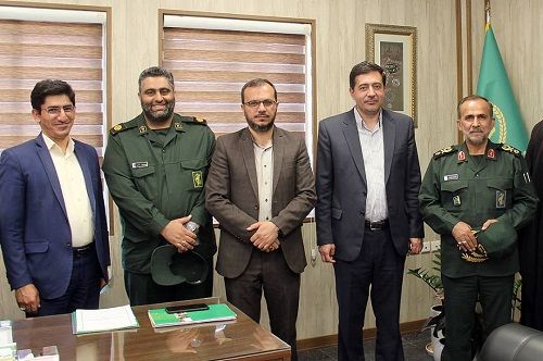 دیدار فرمانده سپاه فجر فارس با دهقان پور 