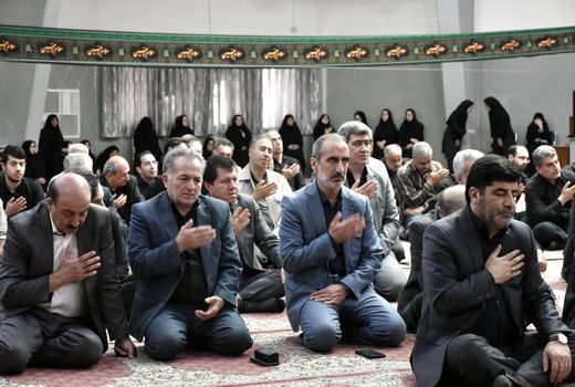 برگزاری مراسم عزاداری دهه اول محرم در سازمان جهادکشاورزی استان آذربایجان شرقی