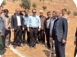 کلنگ زنی ۳۰ هتکاری آبیاری تحت فشار در منطقه «کولوی»سپیدشت
