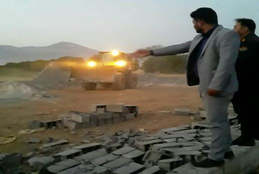 آزاد سازی ۳هزار متر مربع از اراضی کشاورزی شهرستان لردگان